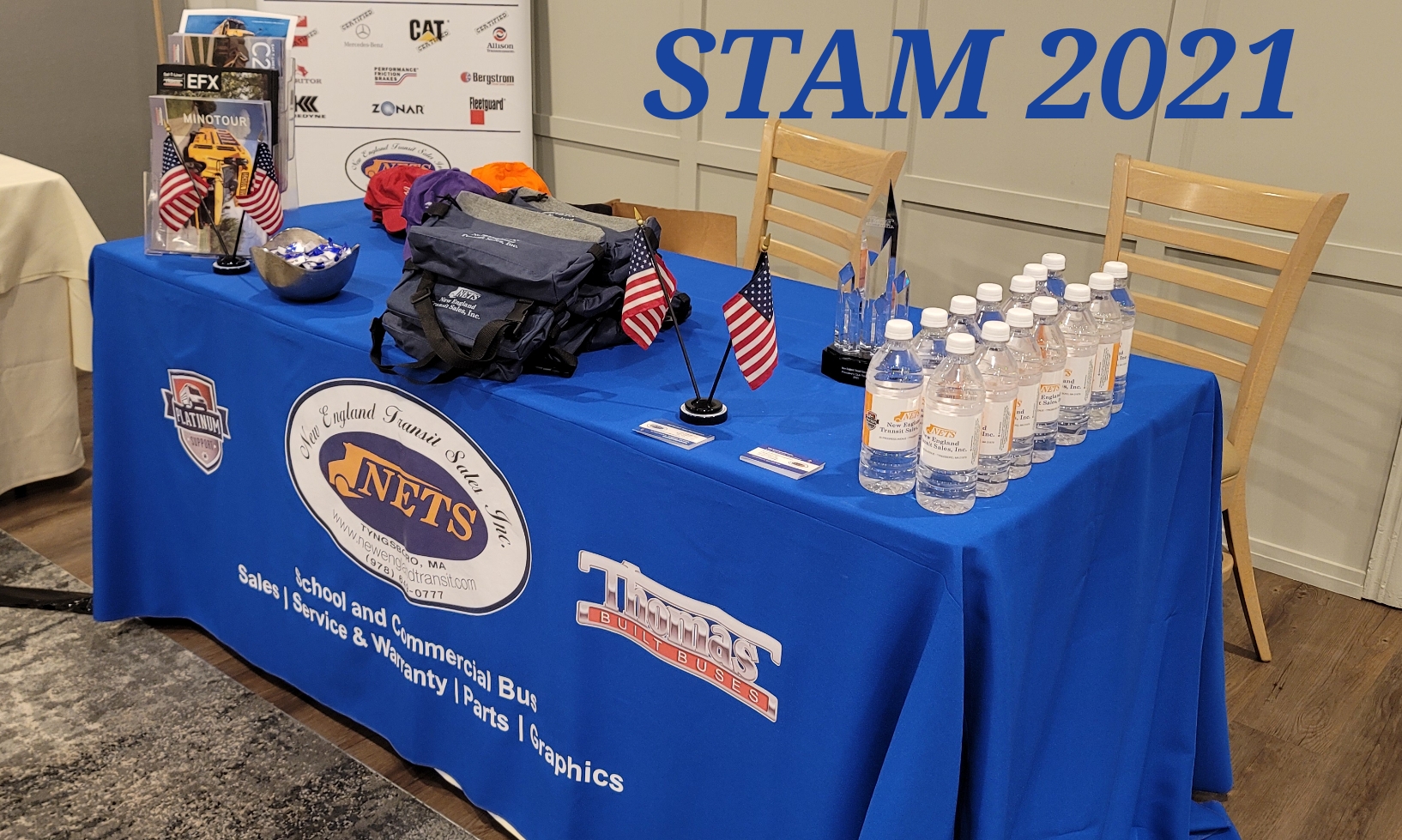July 2021 - New England Transit exhibits at annual STAM conference